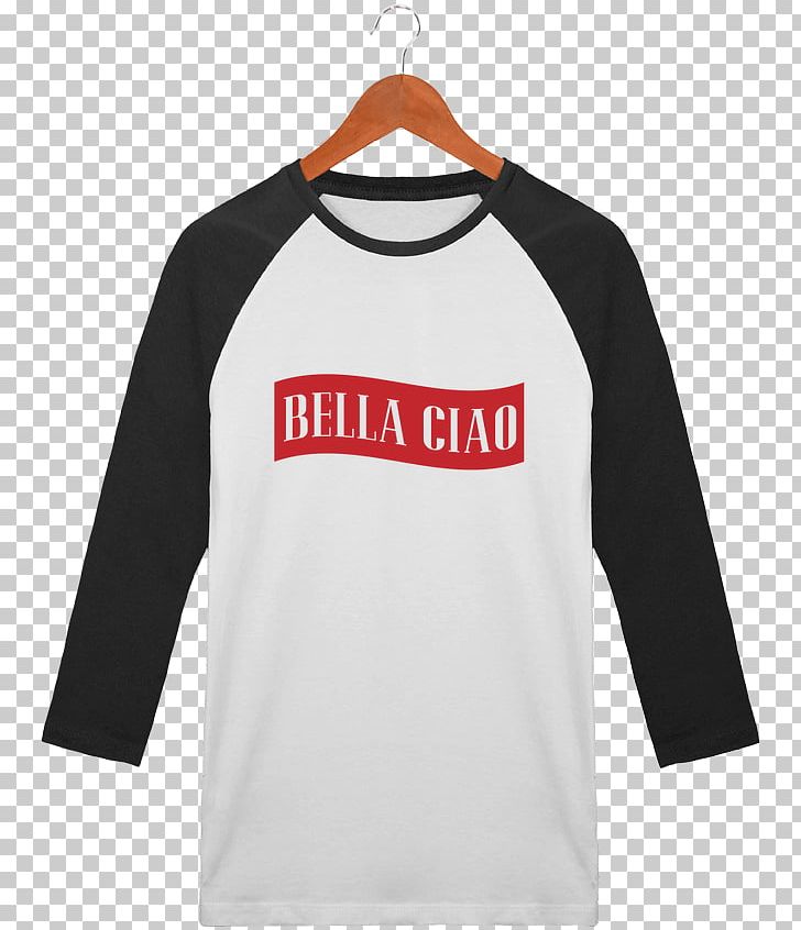 Long-sleeved T-shirt Long-sleeved T-shirt Crew Neck Collar PNG, Clipart, Baseball, Bella Ciao, Black, Bluza, Brand Free PNG Download