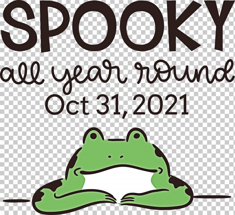 Spooky Halloween PNG, Clipart, Biology, Cartoon, Frogs, Halloween, Logo Free PNG Download