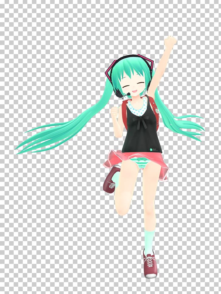 MikuMikuDance Hatsune Miku Digital Art PNG, Clipart, Action Figure, Anime, Arm, Art, Cartoon Free PNG Download