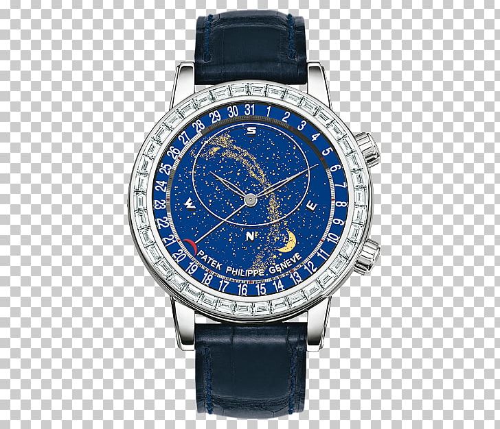 Patek Philippe & Co. Grande Complication Watch Calatrava PNG, Clipart, Brand, Calatrava, Chronograph, Clock, Cobalt Blue Free PNG Download