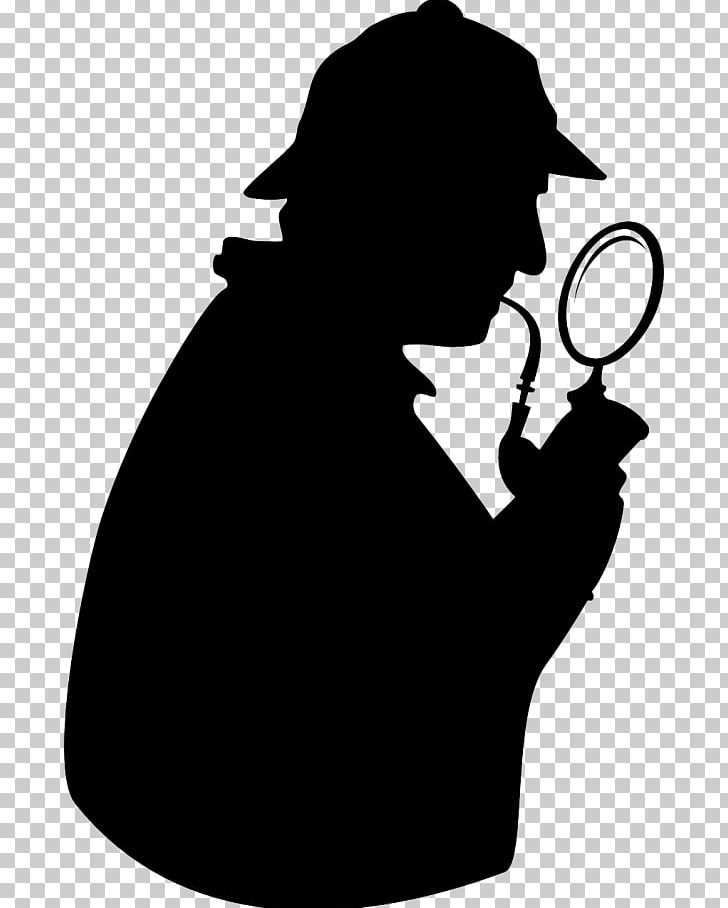 Sherlock Holmes Magnifying Glass Detective PNG, Clipart, Black And White, Computer Icons, Consulting Detective, Crime, Detective Free PNG Download