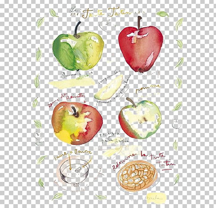 Apple Pie Paper Printing Fruit Illustration PNG, Clipart, Blooming, Calendar, Cartoon, Diet Food, Farmers Market Free PNG Download