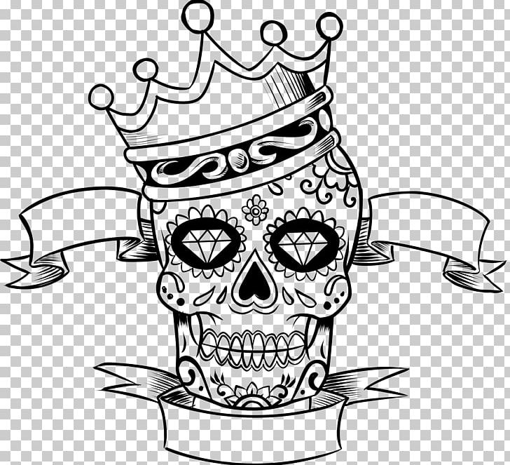 Calavera Coloring Book Day Of The Dead Skull Child PNG, Clipart, Art, Arts, Artwork, Black And White, Bone Free PNG Download