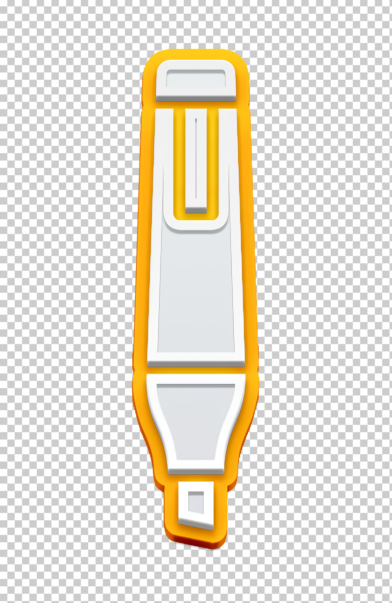 School Icon Marker Icon PNG, Clipart, Marker Icon, School Icon, Technology, Yellow Free PNG Download