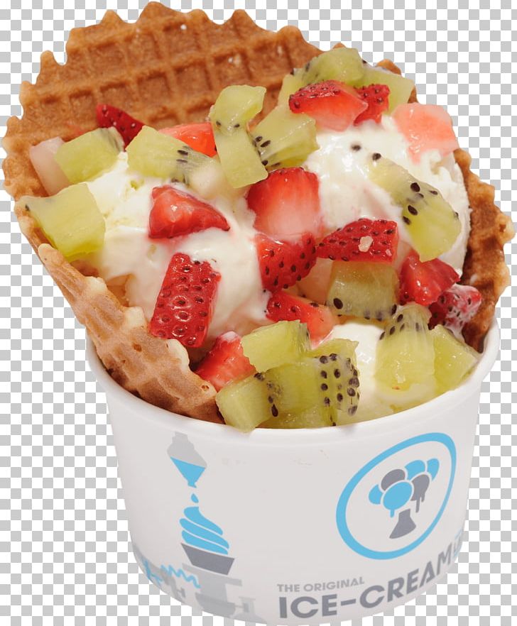 Ice Cream Frozen Yogurt Fruit Salad Milkshake Gelato PNG, Clipart, Cream, Cuisine, Dairy Product, Dessert, Dish Free PNG Download