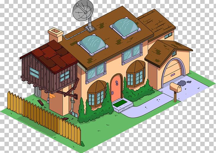 The Simpsons: Tapped Out Ralph Wiggum House Bart Simpson Lisa Simpson PNG, Clipart, Building, Duff Beer, Elevation, Home, Homer Simpson Free PNG Download