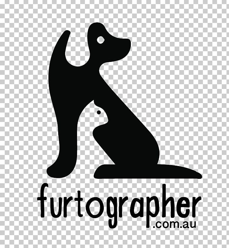 Dog Furtographer Logo Canidae Cat PNG, Clipart, Animals, Black, Black And White, Brand, Canidae Free PNG Download