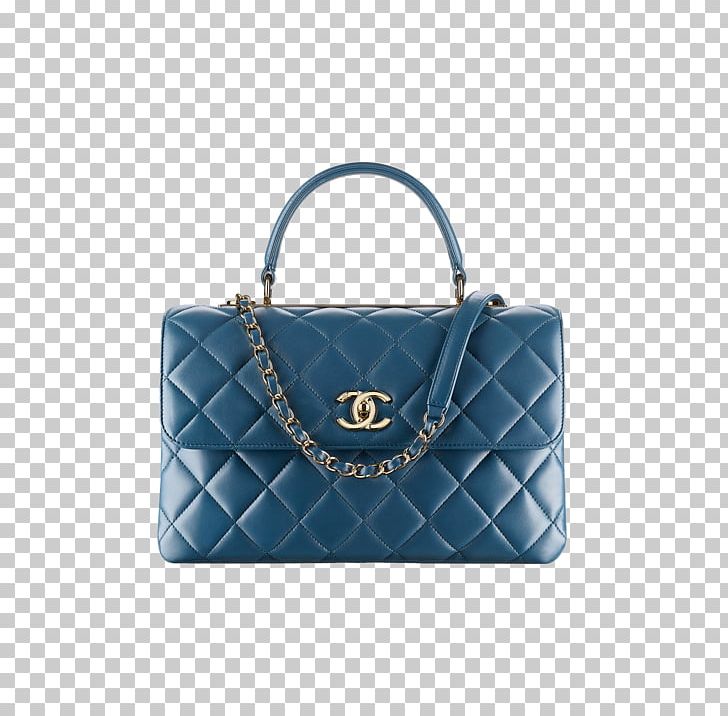 Tote Bag Chanel Handbag Leather PNG, Clipart, Azure, Bag, Blue, Blue Chanel, Brand Free PNG Download