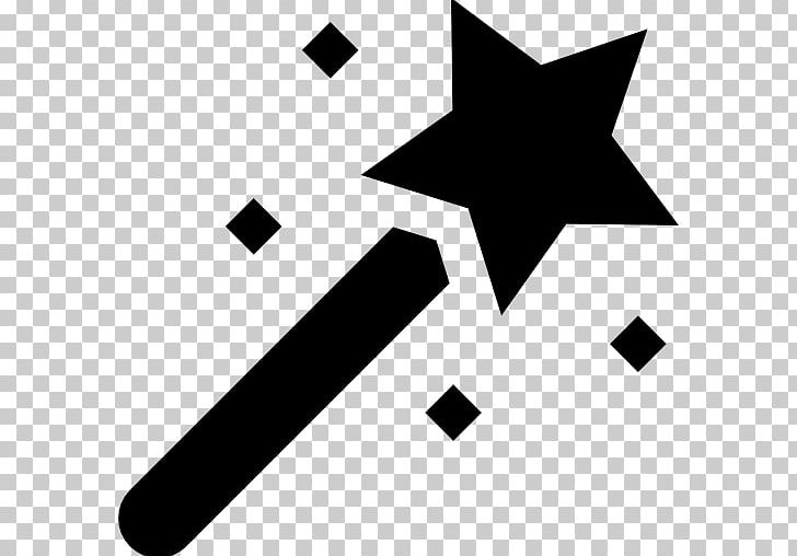 Wand Computer Icons Magician Witchcraft PNG, Clipart, Angle, Area, Black, Black And White, Brand Free PNG Download