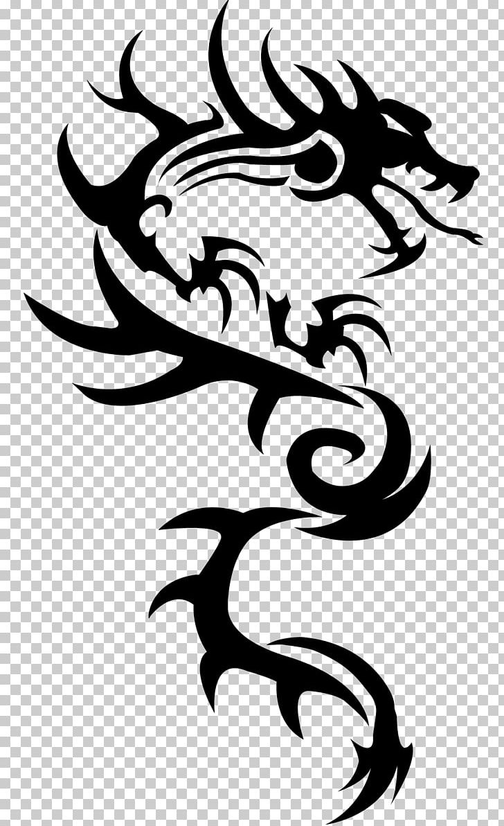 Dragon Simple Tattoo PNG, Clipart, Miscellaneous, Tattoos Free PNG Download