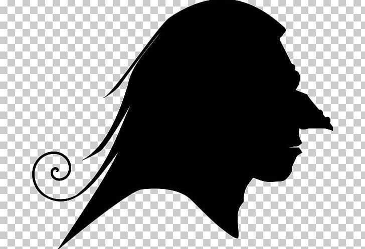 Silhouette Witchcraft PNG, Clipart, Animals, Black, Black And White, Computer Icons, Face Free PNG Download