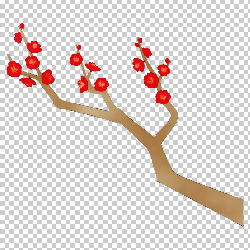 Branch Flower Plant Twig PNG, Clipart, Branch, Flower, Paint, Plant, Plum Free PNG Download