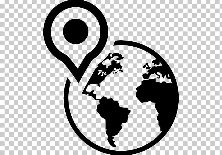 Globe Earth Computer Icons World PNG, Clipart, America, Artwork, Black, Black And White, Circle Free PNG Download