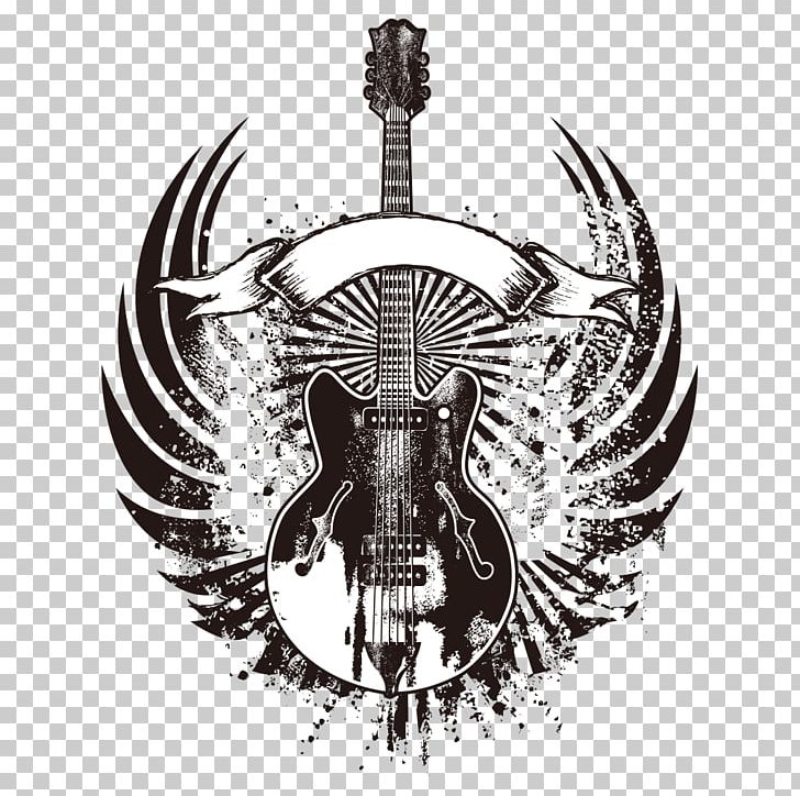 Guitar Shutterstock Rock Music PNG, Clipart, Animal Print, Black And White, Deviantart, Electric Guitar, Emblem Free PNG Download