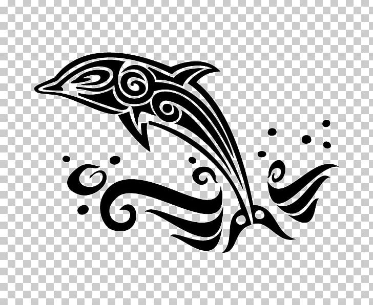 Dolphin Tattoo Graphic Design PNG, Clipart, Animals, Art, Beak, Bird, Black Free PNG Download
