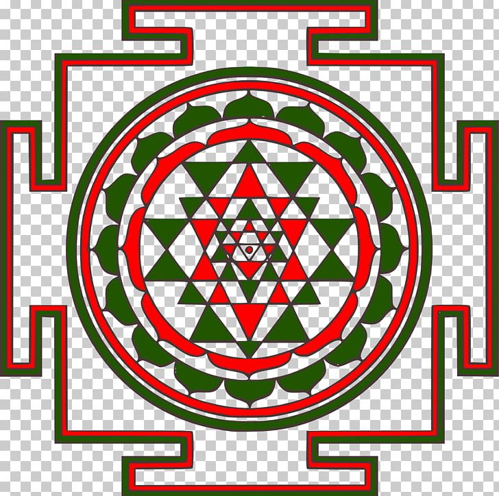 Sri Yantra Sacred Geometry Lakshmi PNG, Clipart, Area, Ball, Chakra, Circle, Drawing Free PNG Download