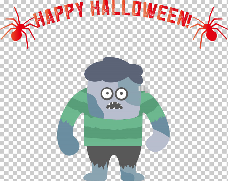 Happy Halloween PNG, Clipart, Cartoon, Christmas Day, Drawing, Happy Halloween, Logo Free PNG Download