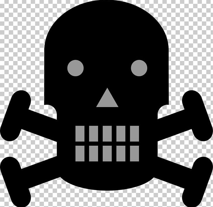 Hazard Symbol PNG, Clipart, Black And White, Bone, Computer Icons, Dangerous Goods, Death Free PNG Download