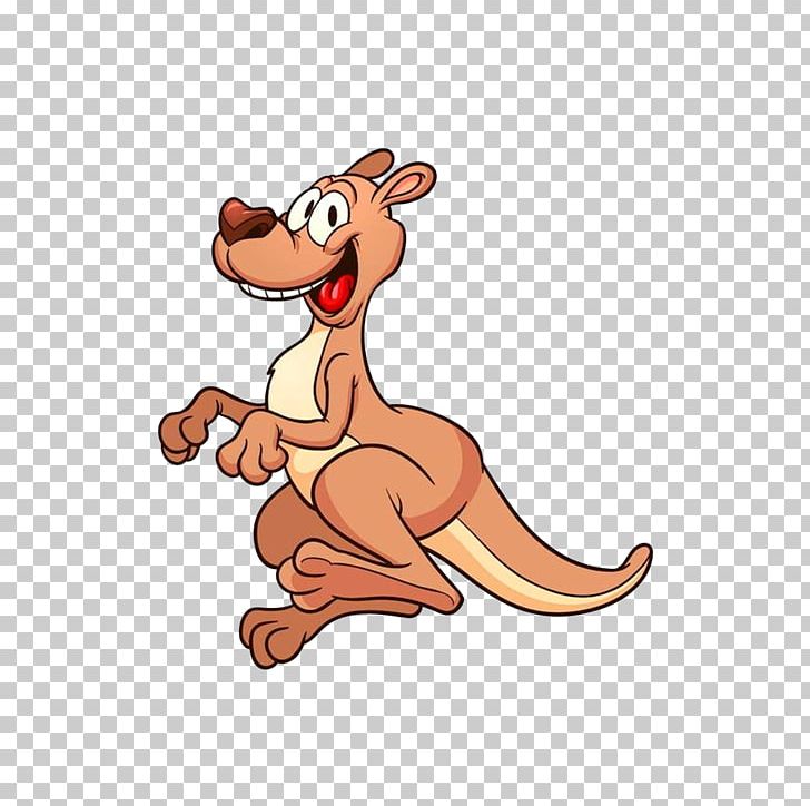 Kangaroo Jumping PNG, Clipart, Animals, Art, Carnivoran, Cartoon, Cat Like Mammal Free PNG Download