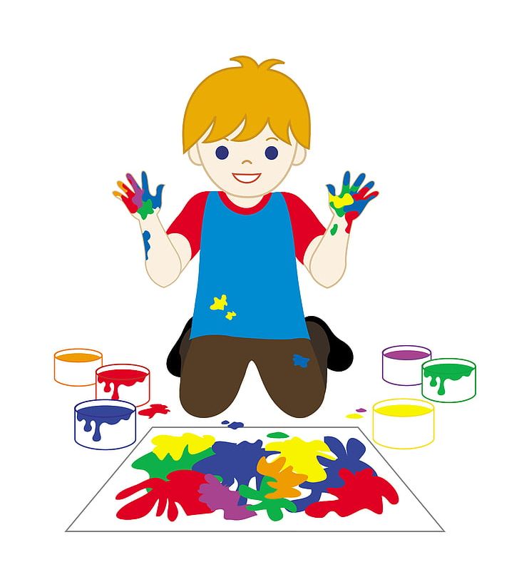 Painting Child Fingerpaint PNG, Clipart, Area, Art, Artwork, Boy, Cartoon Free PNG Download