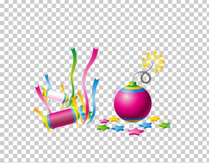 Cartoon Fireworks Firecracker PNG, Clipart, Art, Circle, Colored, Colored Ribbon, Comics Free PNG Download