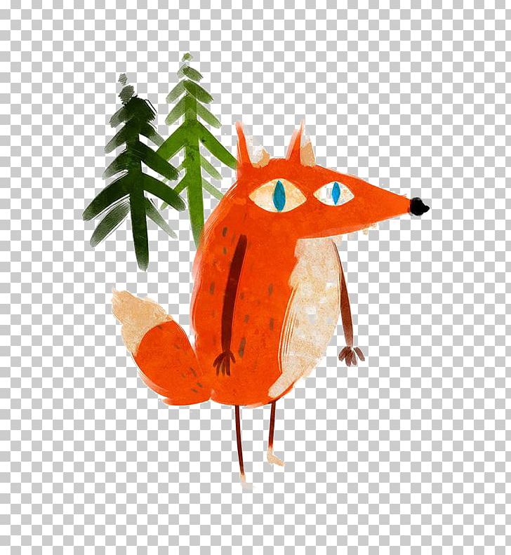Fox Dog Canidae Illustration PNG, Clipart, Animal, Animals, Beak, Book, Canidae Free PNG Download