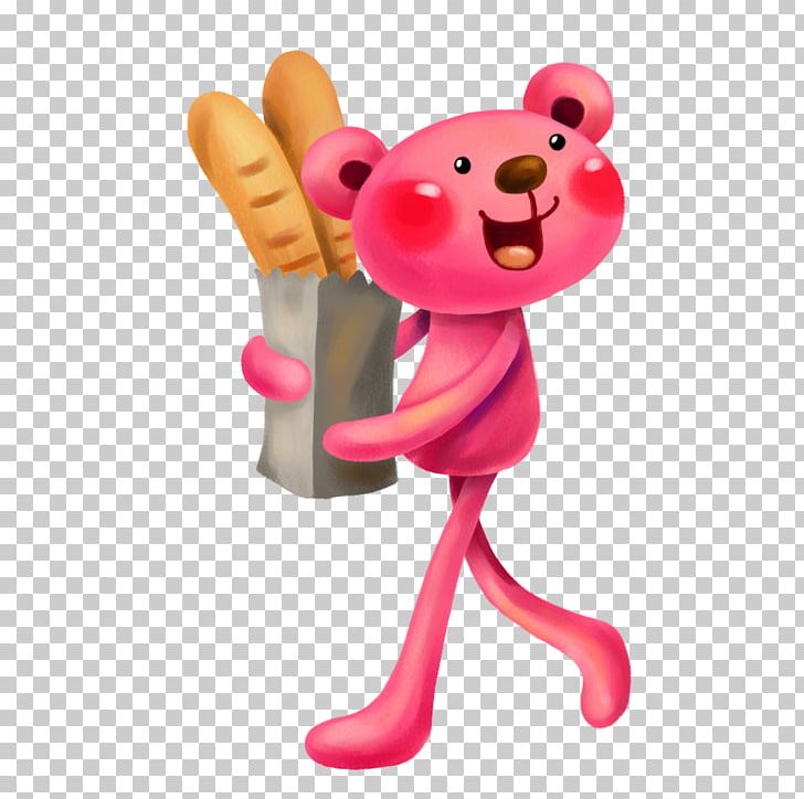 Bear Bread PNG, Clipart, Animation, Bear, Bread, Cartoon, Decoration Free PNG Download