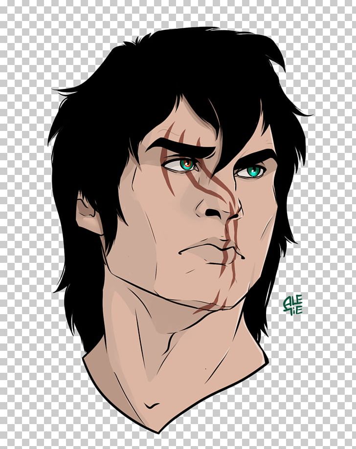 Drawing Art Lideon Painting PNG, Clipart, Anime, Art, Black Hair, Brown Hair, Cartoon Free PNG Download