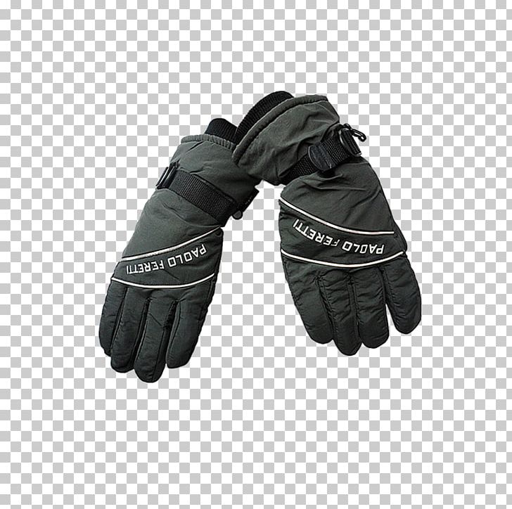 winter glove clipart black and white