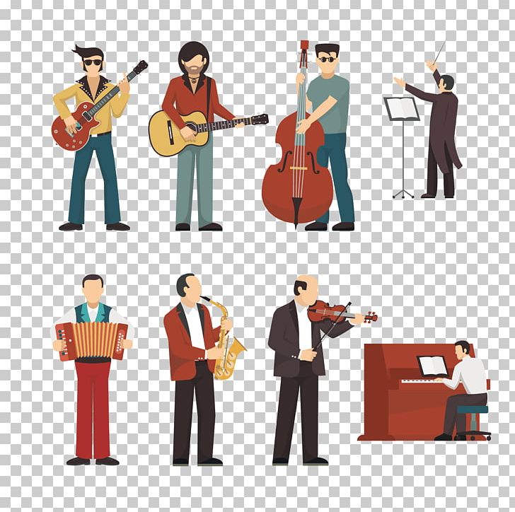 Musical Instrument Musician Illustration PNG, Clipart, Business, Color, Communication, Decoration, Double Bass Free PNG Download