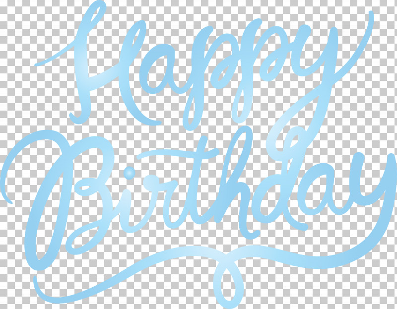Birthday Calligraphy Happy Birthday Calligraphy PNG, Clipart, Birthday Calligraphy, Blue, Calligraphy, Happy Birthday Calligraphy, Line Free PNG Download