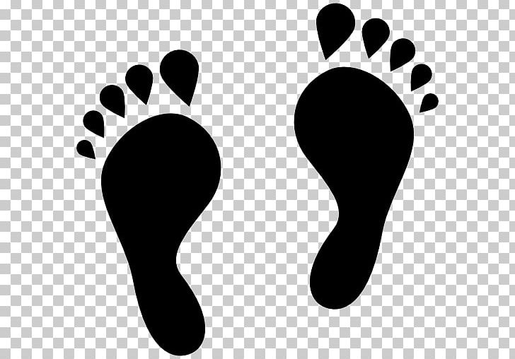 Footprint Computer Icons PNG, Clipart, Barefoot, Black And White, Circle, Computer Icons, Finger Free PNG Download