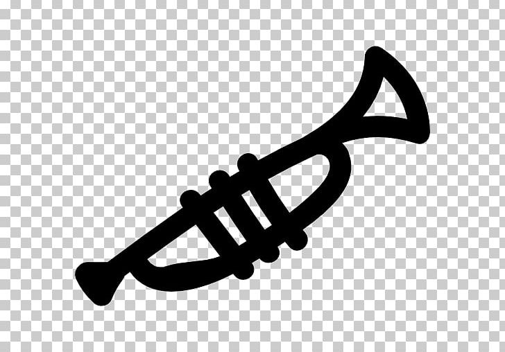 Trumpet Computer Icons Musical Instruments PNG, Clipart, Black And White, Brass Instrument, Computer Icons, Download, Drawing Free PNG Download