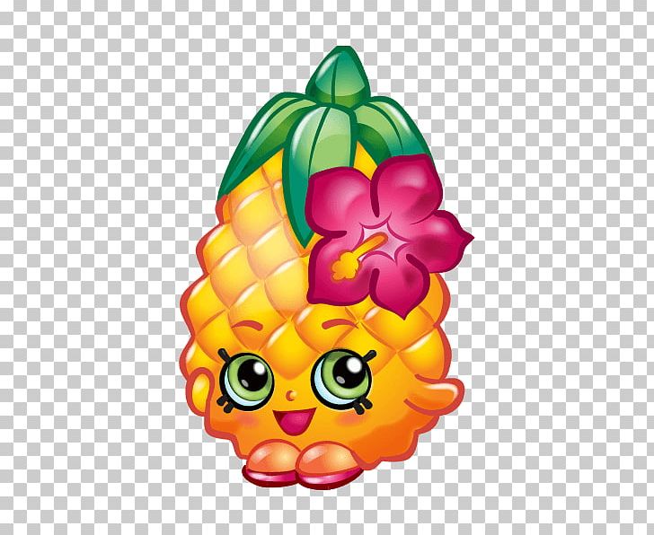 Shopkins Pineapple Fruit Coloring Book PNG, Clipart, Apple, Black Pepper, Coloring Book, Flower, Flowering Plant Free PNG Download