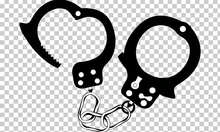 Handcuffs Prison PNG, Clipart, Arrest, Auto Part, Black And White, Body Jewelry, Clip Art Free PNG Download