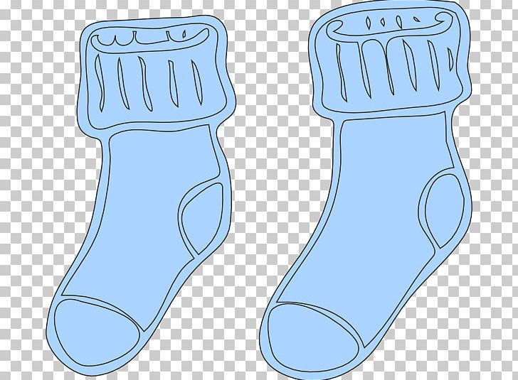 Sock Blue Shoe PNG, Clipart, Area, Baby Blue, Blue, Clip Art, Clothing ...