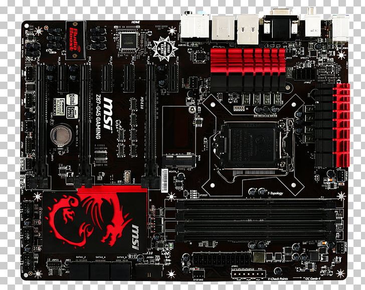 Intel LGA 1150 Motherboard MSI Z87-G45 Gaming PNG, Clipart, Atx, Computer Case, Computer Component, Computer Hardware, Electronic Device Free PNG Download