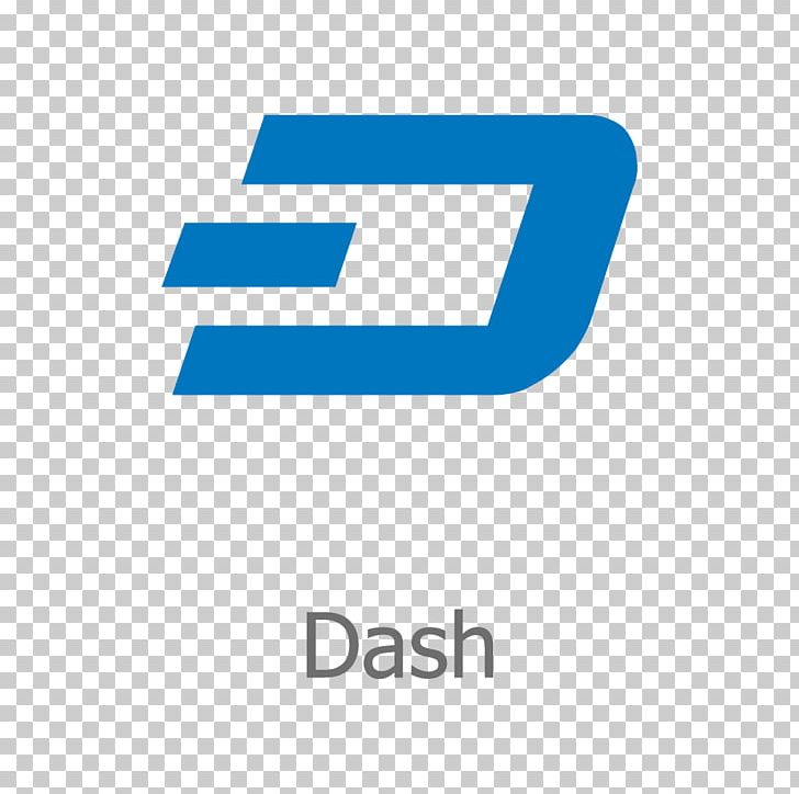 Logo Dash Cryptocurrency Ethereum Monero PNG, Clipart, Angle, Area, Blue, Brand, Cloud Mining Free PNG Download