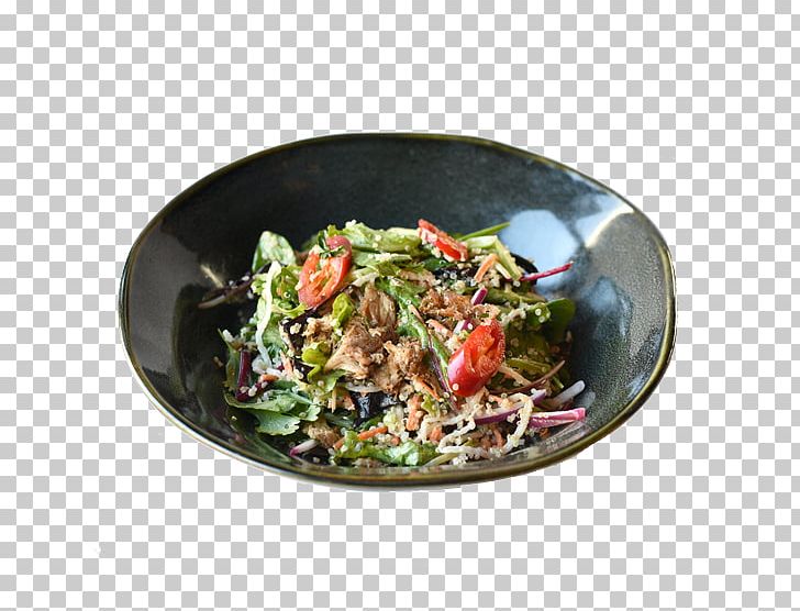 Chicken Salad Japanese Cuisine Wagamama Vegetarian Cuisine PNG, Clipart, Cellophane Noodles, Chicken As Food, Chicken Salad, Cookware And Bakeware, Dish Free PNG Download