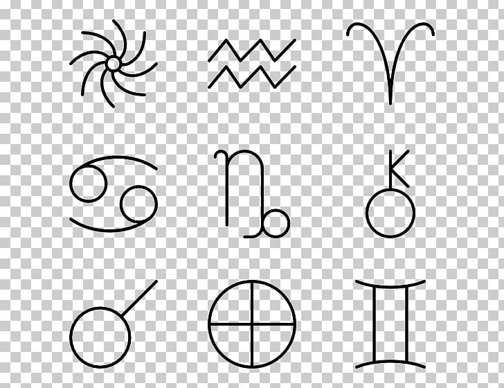 Symbol Zodiac Astrology Computer Icons PNG, Clipart, Angle, Area, Art, Astrological Sign, Astrology Free PNG Download