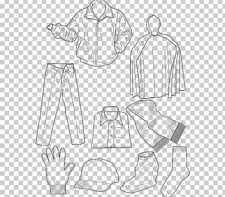 Colouring Pages Coloring Book Winter Clothing Children's Clothing PNG, Clipart,  Free PNG Download