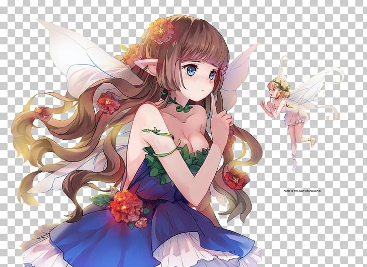 Anime Drawing Fairy Elf Png Clipart Ahoge Anime Artwork