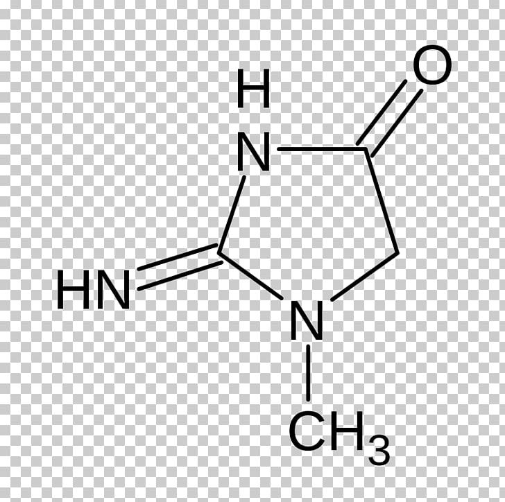 Creatinine Phosphocreatine Molecule Organic Compound PNG, Clipart, Angle, Benzethonium Chloride, Black, Black And White, Brand Free PNG Download