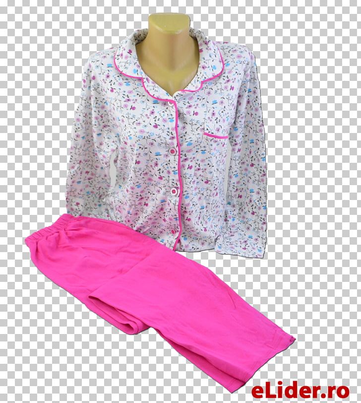 Pajamas Sleeve Blouse Pink M Dress PNG, Clipart, Blouse, Clothing, Day Dress, Dress, Magenta Free PNG Download