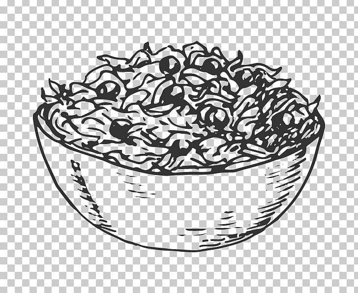 Pasta Salad Chicken Salad Fruit Salad Caprese Salad PNG, Clipart, Black And White, Bowl, Chicken Salad, Circle, Cup Free PNG Download