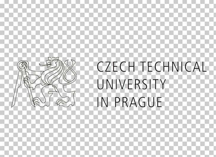 Rener Education Czech Technical University In Prague Logo English PNG, Clipart, Angle, Area, Black And White, Body Jewelry, Brand Free PNG Download