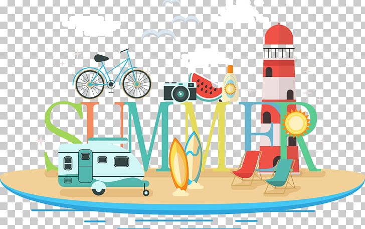 Summer Illustration PNG, Clipart, Area, Art, Beach, Beauty, Cartoon Free PNG Download
