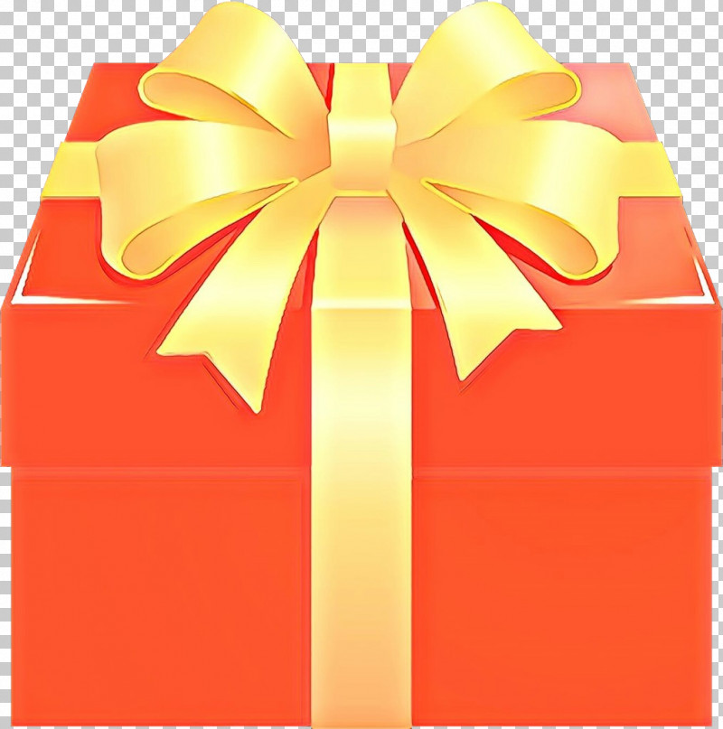Orange PNG, Clipart, Gift Wrapping, Material Property, Orange, Present, Ribbon Free PNG Download