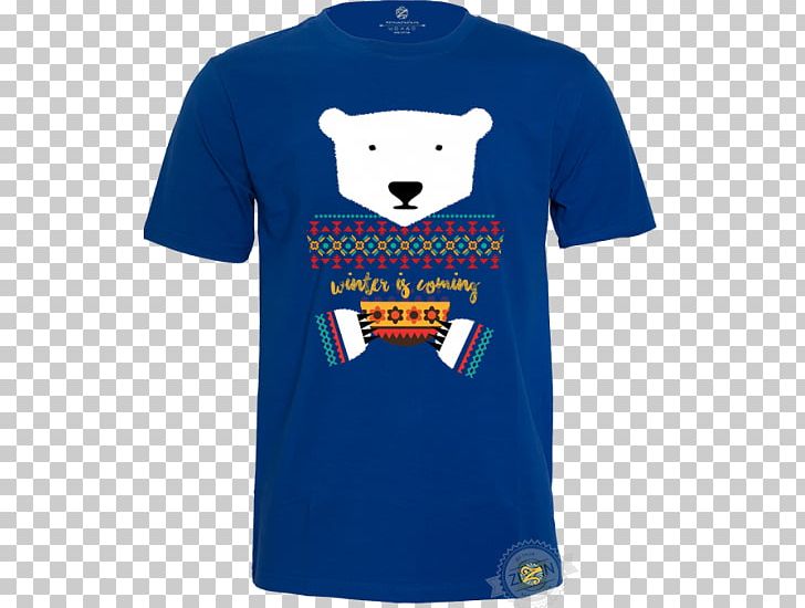 T-shirt Polar Bear Hoodie PNG, Clipart, Active Shirt, Bear, Blue, Brand, Clothing Free PNG Download