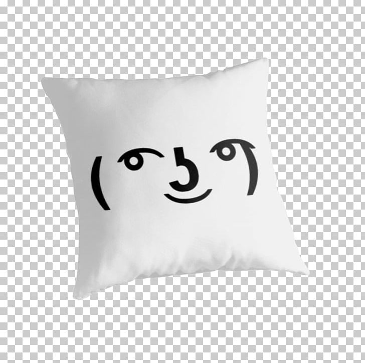 Throw Pillows Cushion Textile Pin PNG, Clipart, Black, Black And White, Cushion, Emoji, Face Free PNG Download
